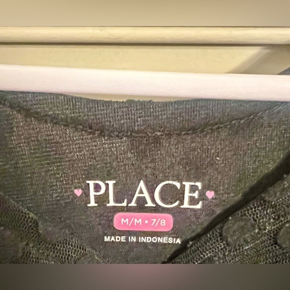 Girls Black Sleeveless Dress Size 7/8 - Picture 3 of 4